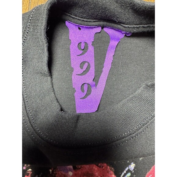 Juice Wrld x Vlone Cosmic T-Shirt XL – 999 Club Hip-Hop Streetwear Rap - Picture 4 of 6